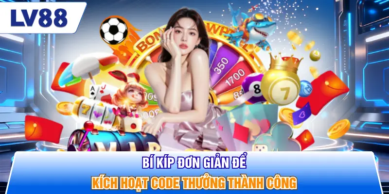Bí kíp đơn giản để kích hoạt code thưởng thành công