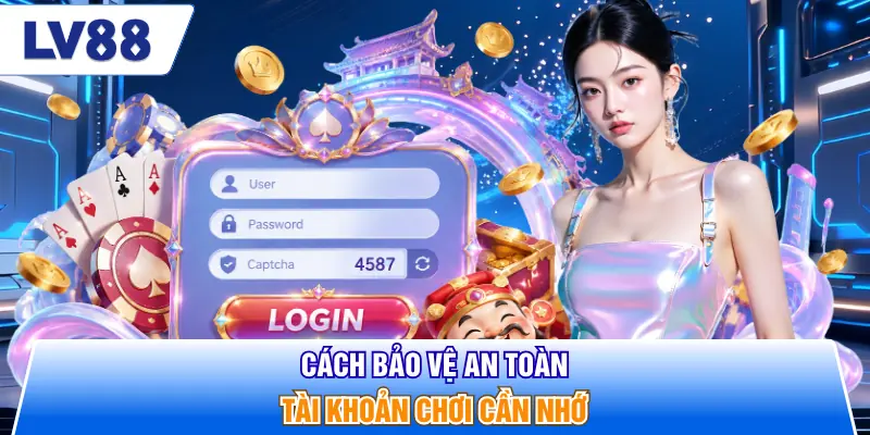 Cách bảo vệ an toàn tài khoản chơi cần nhớ